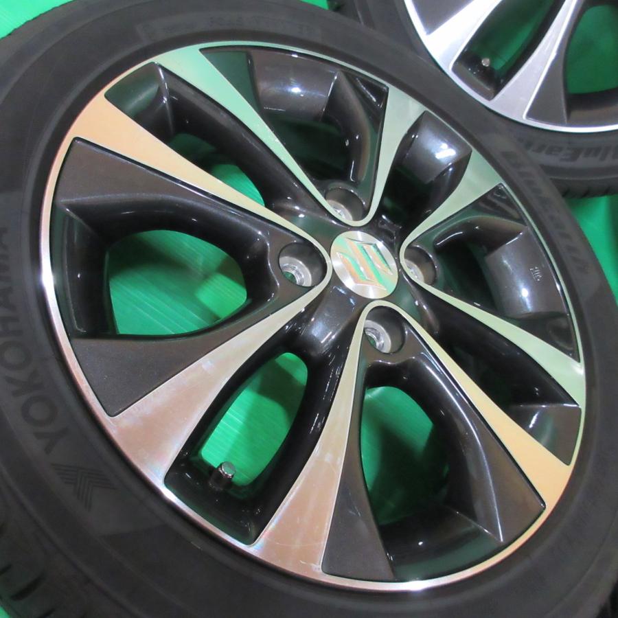 MH34S ワゴンR スズキ純正 アルミホイール 15インチ 4.5J +45 4×100