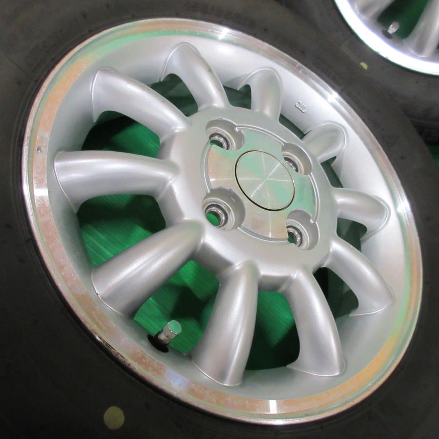 ラパン純正アルミホイール&スタッドレス 155-65-13