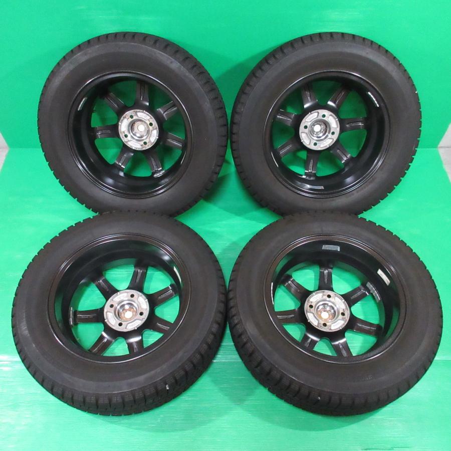 BRIDGESTONE 美品 マツダ2 デミオ 185/65R15 2023年バリ山スタッドレス  