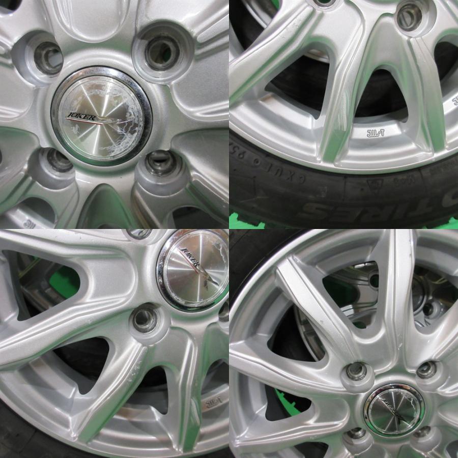 バリ山スタッドレスホイール4本セット 155/65-13 pcd100 4穴
