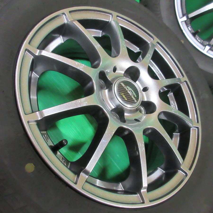 サクシード 175/65R14 2022年バリ山スタッドレス 75%-85%山