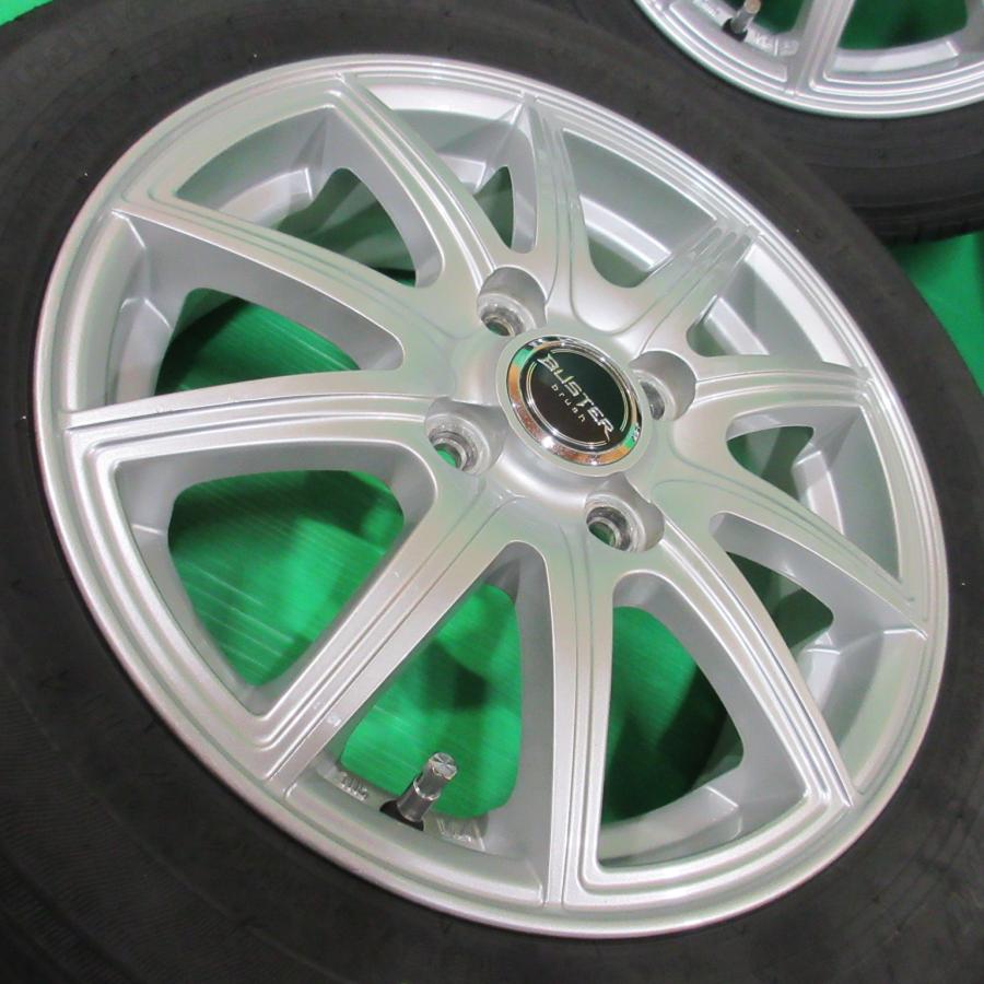 ムーヴ 155/65R14 夏タイヤ 70%-80%山 4本 4穴PCD100 4.5J +45