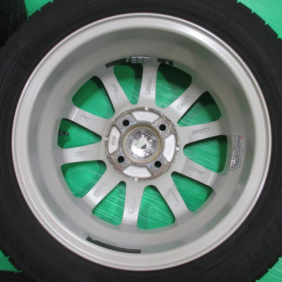 ムーヴ 155/65R14 夏タイヤ 70%-80%山 4本 4穴PCD100 4.5J +45