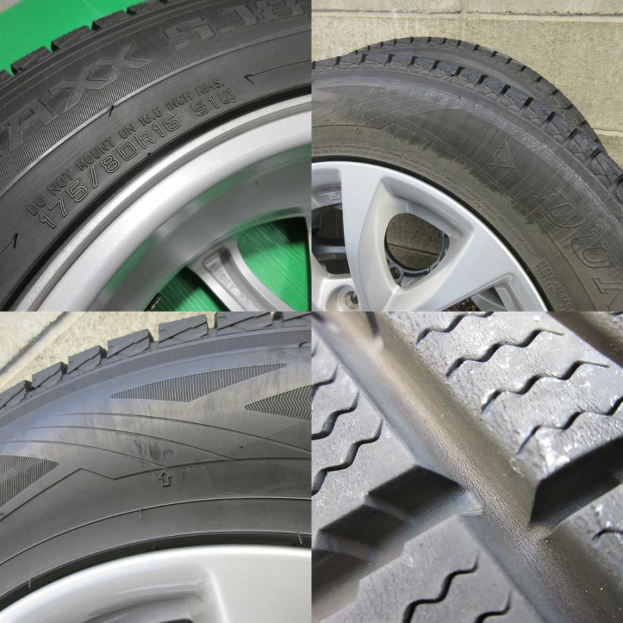 ジムニー 希少 JB64 ジムニー純正 175/80R16 バリ山スタッドレス 80