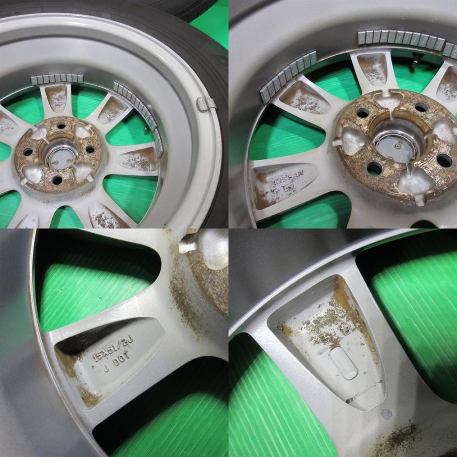 ① ニッサン純正 185/65R15 ノート 美品】ニッサン E12 ノート e-power メダリスト 純正 15in 5.5J +40