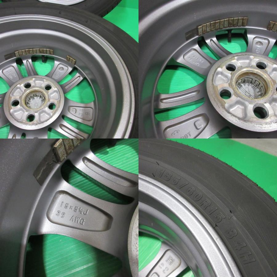 シエンタ(車) 170系 シエンタ純正 185/60R15 2023年夏タイヤ 70%-80%山