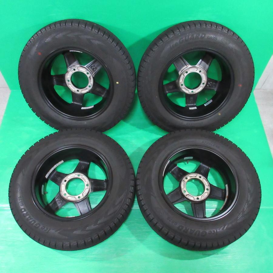 LEHRMEISTER 良品 ジムニー 175/80R16 バリ山スタッドレス 80%-85%山