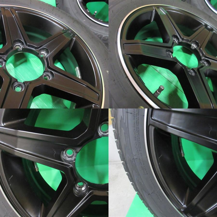 LEHRMEISTER 良品 ジムニー 175/80R16 バリ山スタッドレス 80%-85%山