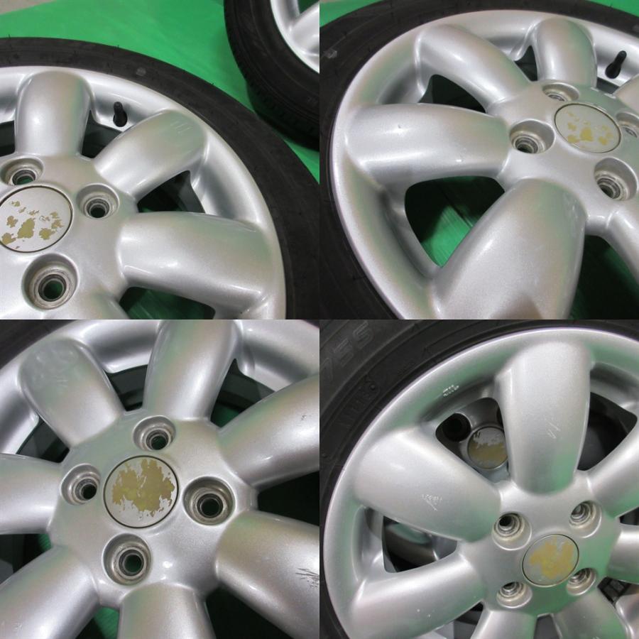 ラパン ラパン純正 155/65R14 夏タイヤ 60%-70%山 DUNLOP EC202 4本 4