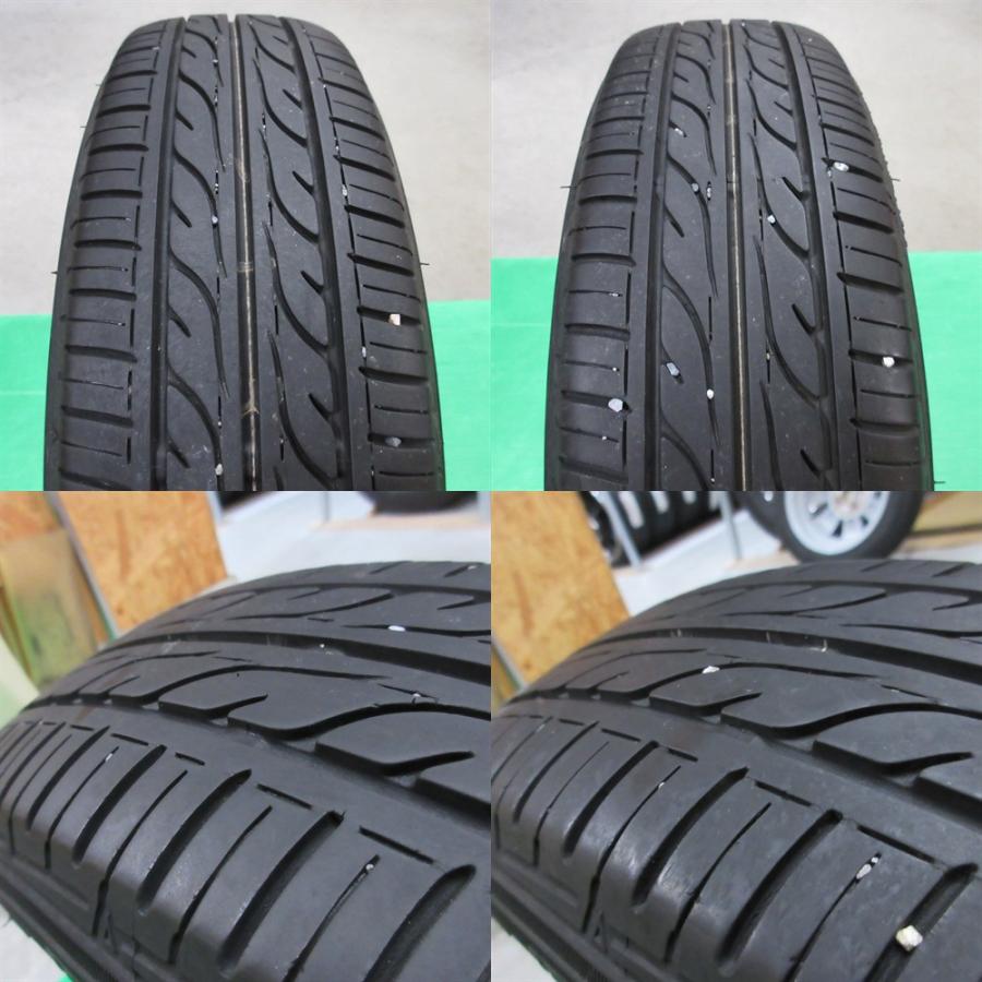 ラパン ラパン純正 155/65R14 夏タイヤ 60%-70%山 DUNLOP EC202 4本 4