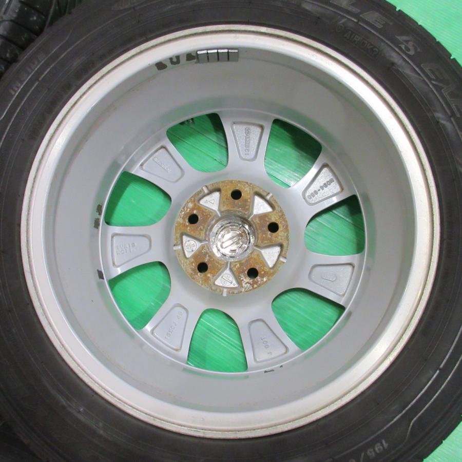 セレナ C26 セレナ純正 195/60R16 2023年バリ山夏タイヤ 80%-90%山