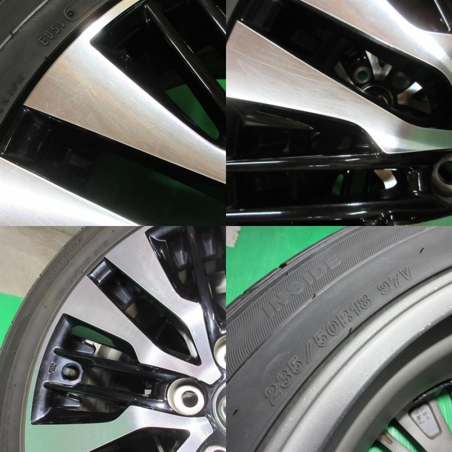 アルファード 30系 アルファード純正 235/50R18 2024年夏タイヤ 60%-75