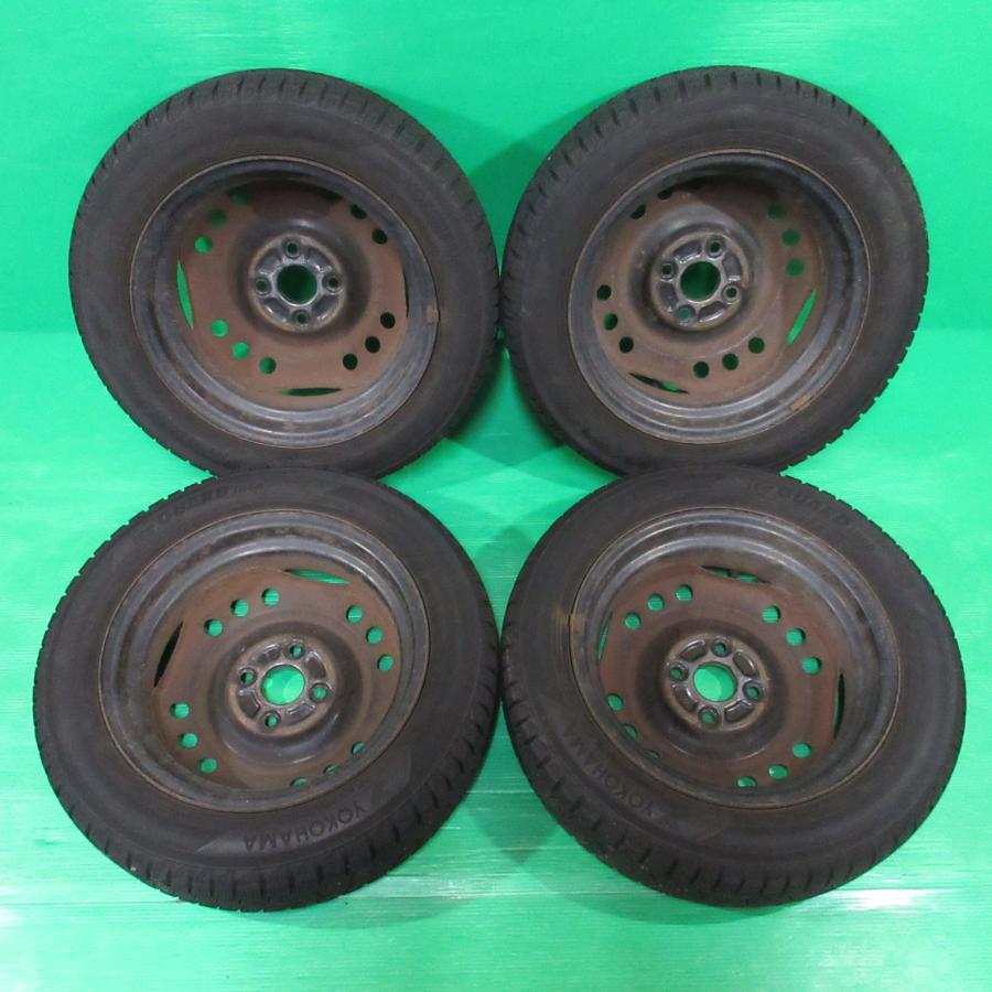 タント タント純正 155/65R14 スタッドレス 60-70%山 YOKOHAMA