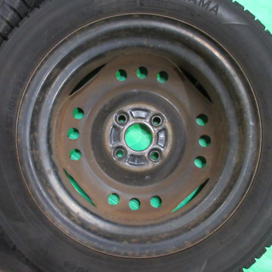 タント タント純正 155/65R14 スタッドレス 60-70%山 YOKOHAMA