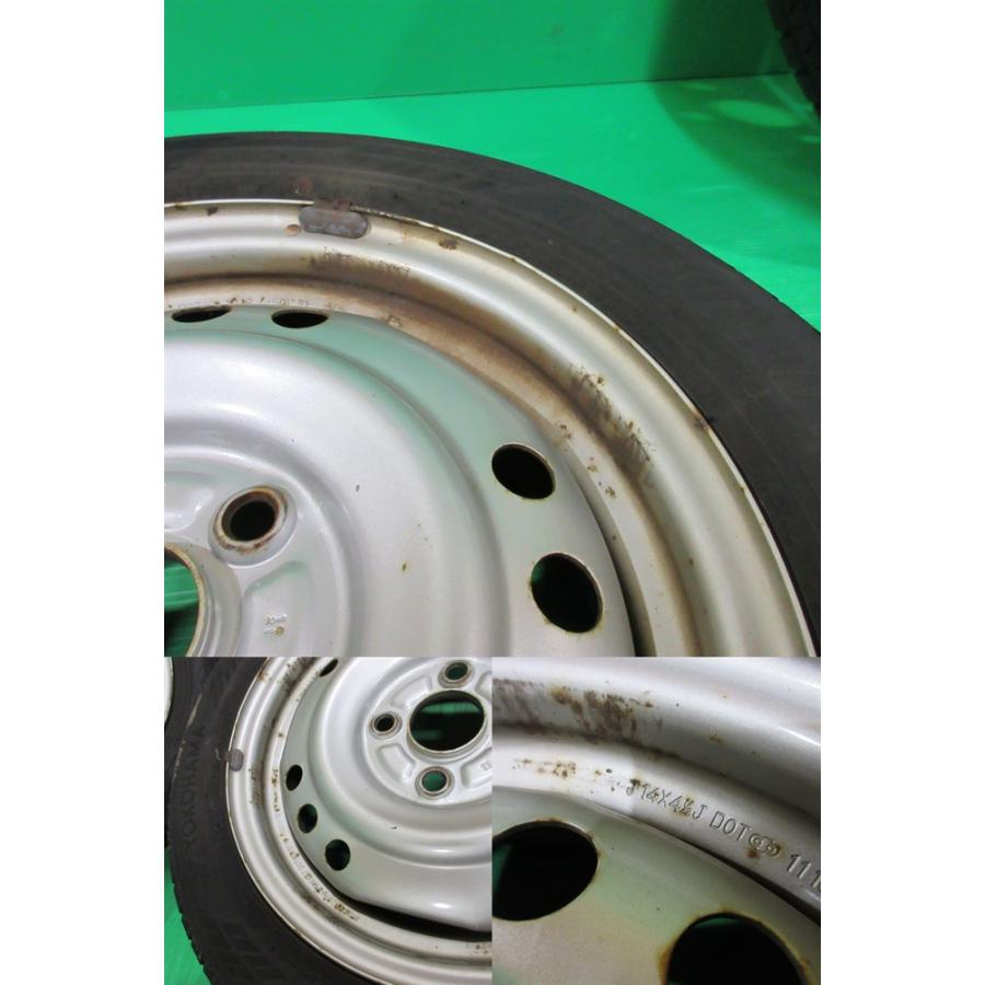 タント タント純正 155/65R14 スタッドレス 60-70%山 YOKOHAMA