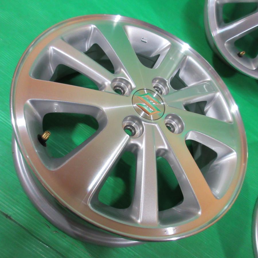 新車外し スズキ エブリイワゴン純正 DA17W アルミホイール 14×4.5J 4穴PCD100 +50 極上中古 新潟 | エブリイワゴン | 01