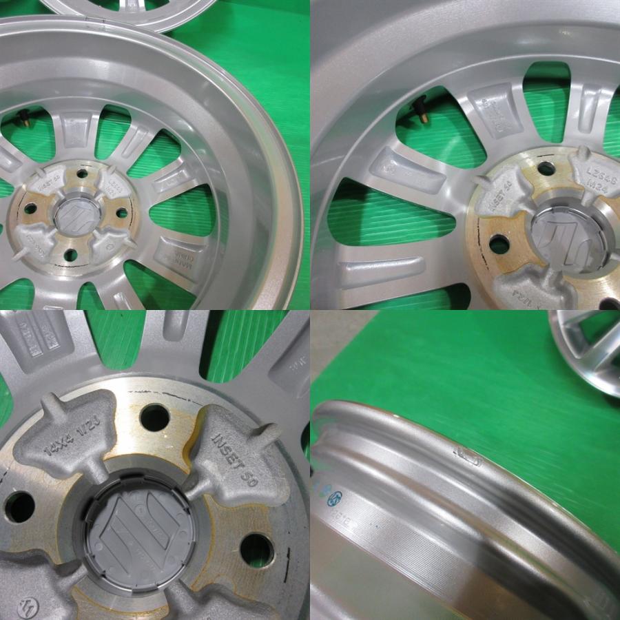 新車外し スズキ エブリイワゴン純正 DA17W アルミホイール 14×4.5J 4穴PCD100 +50 極上中古 新潟 | エブリイワゴン | 09