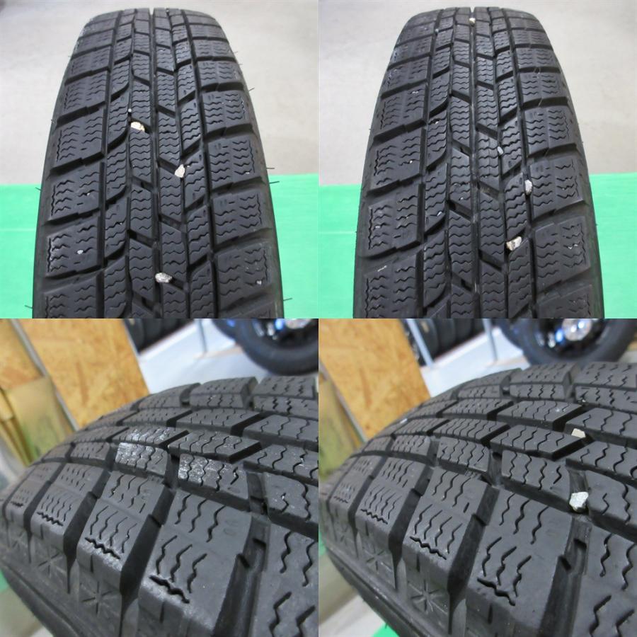 アイスナビ 6 ミライース 145/80R13 スタッドレス 60%-70%山 GOODYEAR