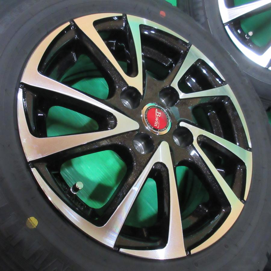 サクシード 175/65R14 2022年スタッドレス 70-85%山 DUNLOP WINTERMAXX02 4本 4穴PCD100 +38 フィット デミオ パッソ bB ヴィッツ 中古新潟 | WINTER MAXX 02 | 01