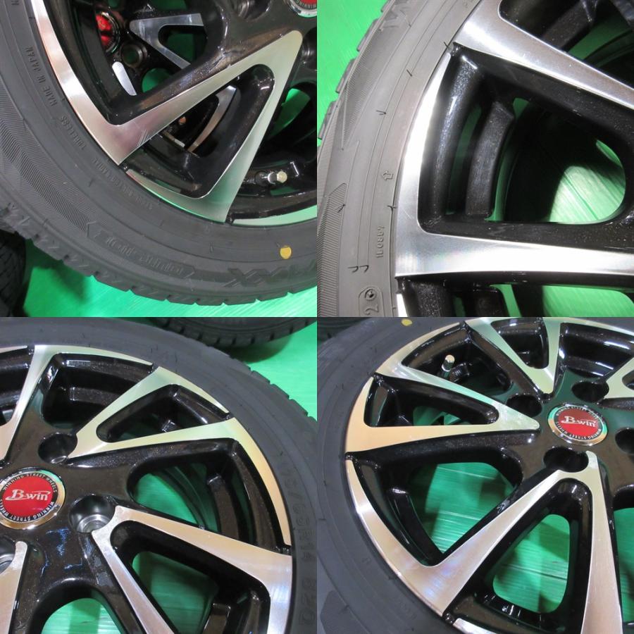 サクシード 175/65R14 2022年スタッドレス 70-85%山 DUNLOP WINTERMAXX02 4本 4穴PCD100 +38 フィット デミオ パッソ bB ヴィッツ 中古新潟 | WINTER MAXX 02 | 06