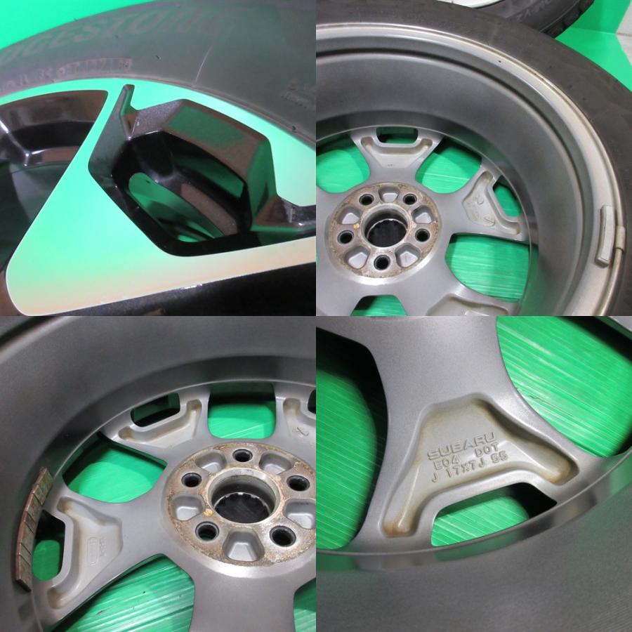 スバル XV XV純正 225/60R17 スタッドレス 65-70%山 BRIDGESTONE
