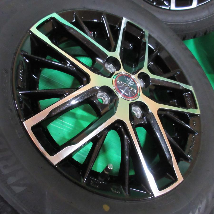 ブリザック ハスラー 165/65R14 バリ山スタッドレス 80%-95%山