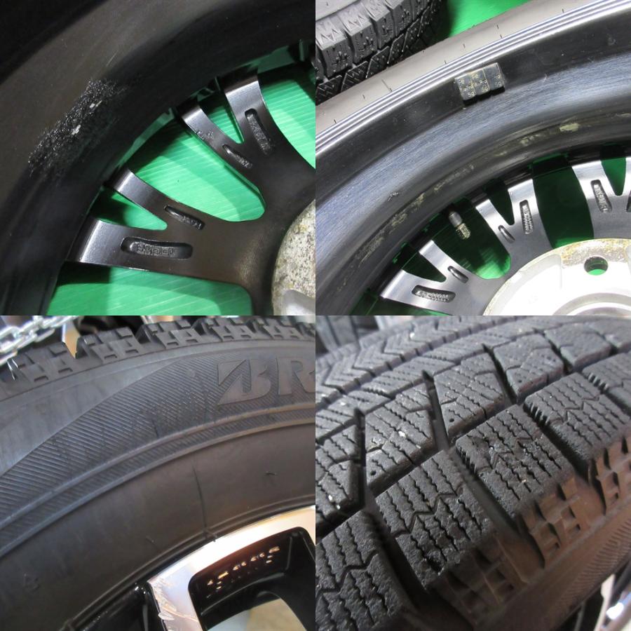 ブリザック ハスラー 165/65R14 バリ山スタッドレス 80%-95%山