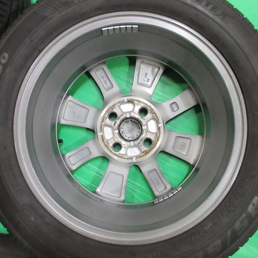 アクア アクア純正 185/60R15 2025年バリ山夏タイヤ 85%-90%山 ZEETEX