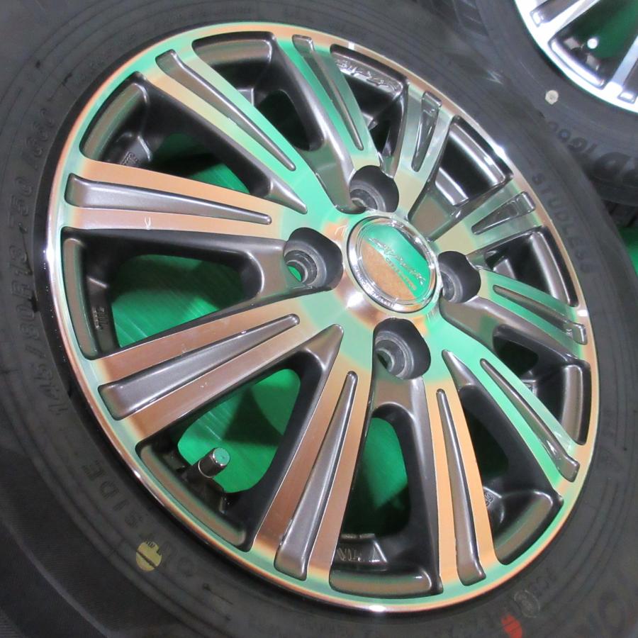 アイスガード 6 良品 スペーシア 145/80R13 2023年バリ山スタッドレス 