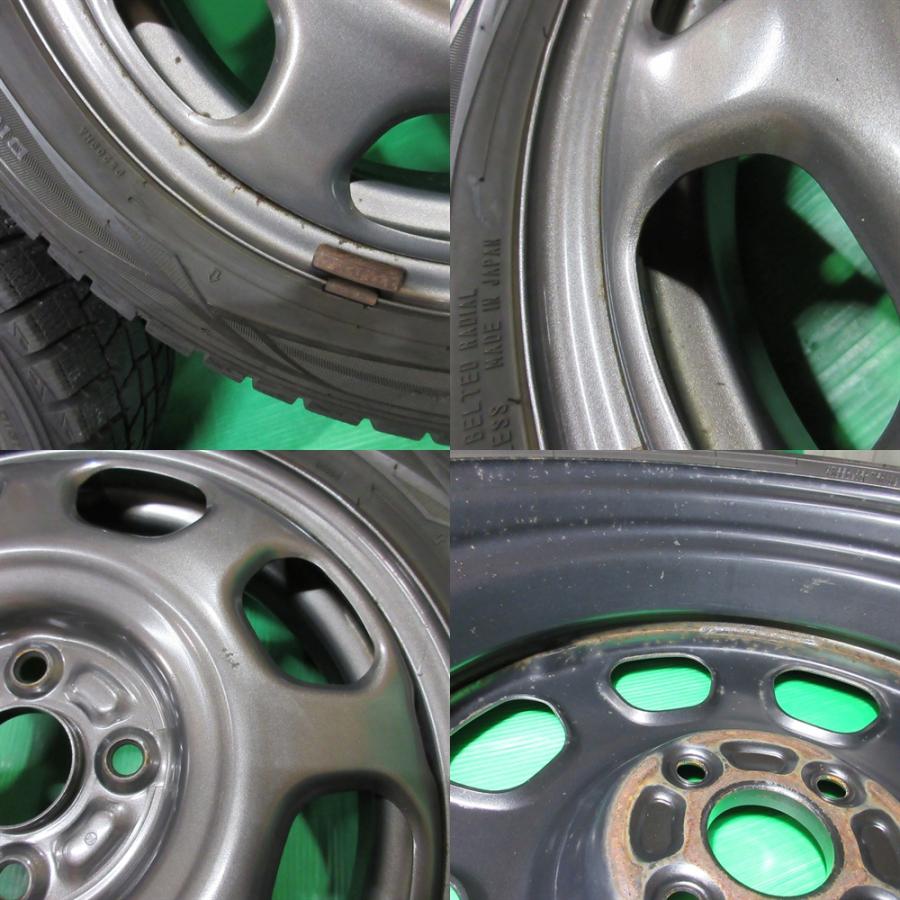 ハスラー ハスラー純正 165/60R15 スタッドレス 70%-80%山 DUNLOP 