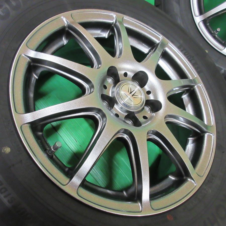 195/65R15 ブリヂストン VRX 2017年製 バリ山 スタッドレス マルチ