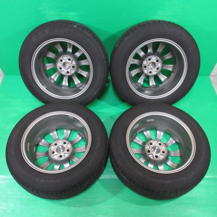 BALMINUM プリウス 185/65R15 2024年バリ山夏タイヤ 80%-90%山 4本 5穴