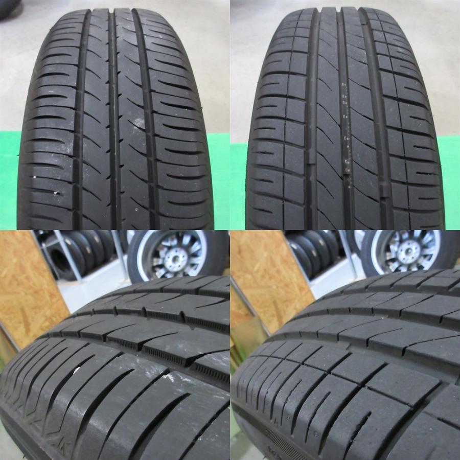 BALMINUM プリウス 185/65R15 2024年バリ山夏タイヤ 80%-90%山 4本 5穴 