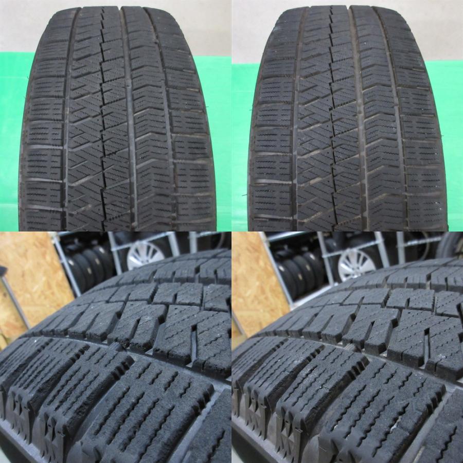 道内送料無料❗️215/55/18冬タイヤ☆ ブリヂストンVRX2バリ山 ブリザック VRX2 MPV 215/55R18 2023年スタッドレス 70%-75%山