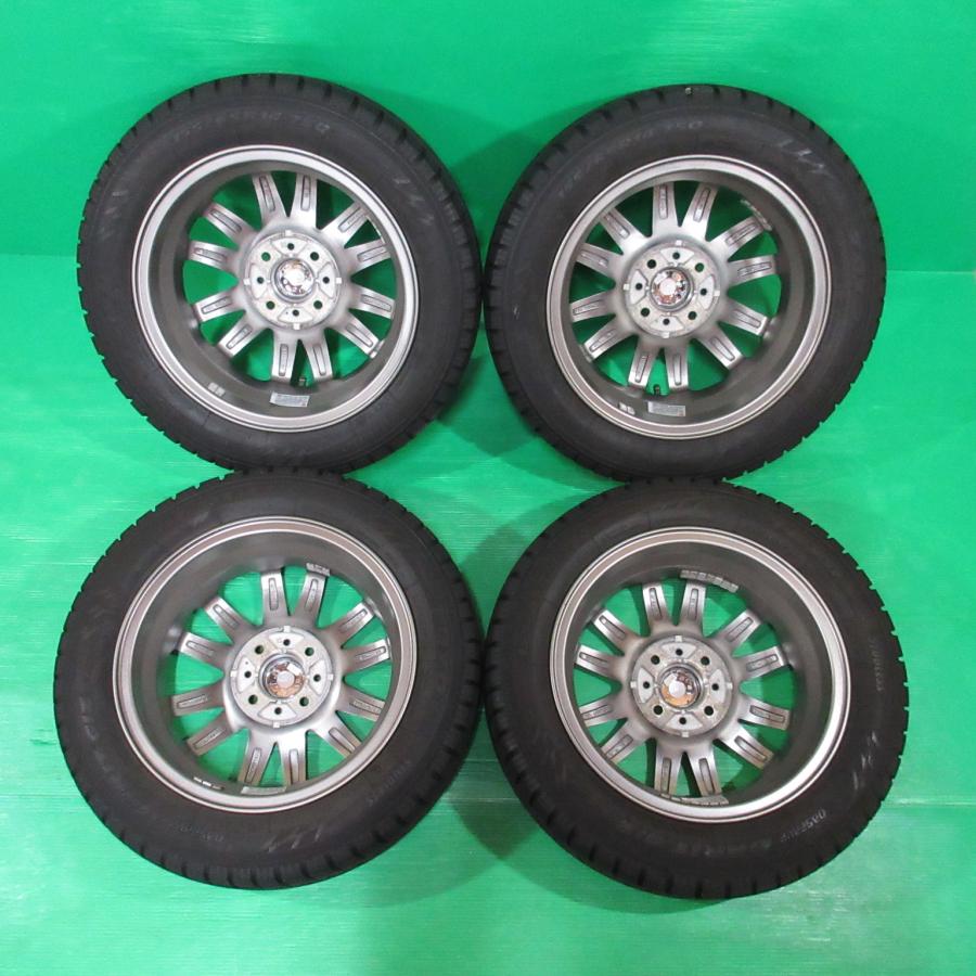 GARIT スペーシア 155/65R14 バリ山スタッドレス 85%-90%山 TOYO GIZ 4 