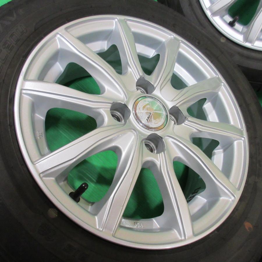 WEDS（ウェッズ） アクア 165/70R14 2025年バリ山夏タイヤ 85%-95%山 4 