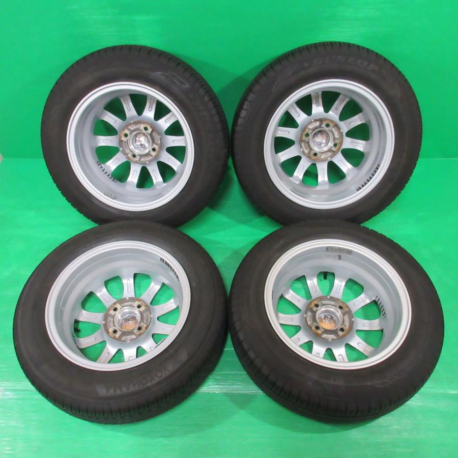 WEDS（ウェッズ） アクア 165/70R14 2025年バリ山夏タイヤ 85%-95%山 4 