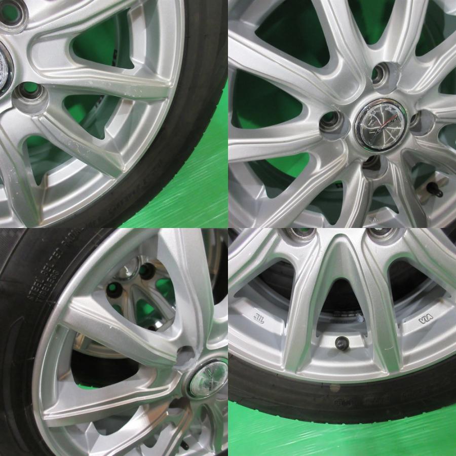 WEDS（ウェッズ） アクア 165/70R14 2025年バリ山夏タイヤ 85%-95%山 4 