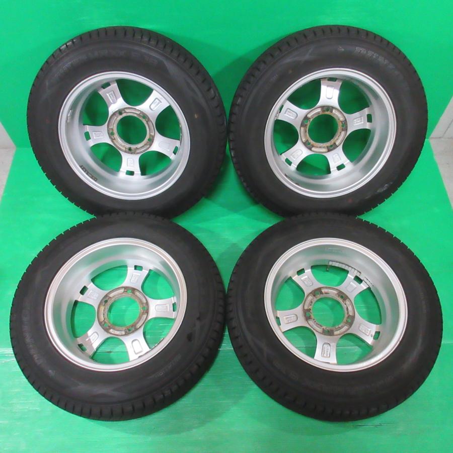 WINTER MAXX SJ8 ジムニー 175/80R16 スタッドレス 60%-70%山 DUNLOP 