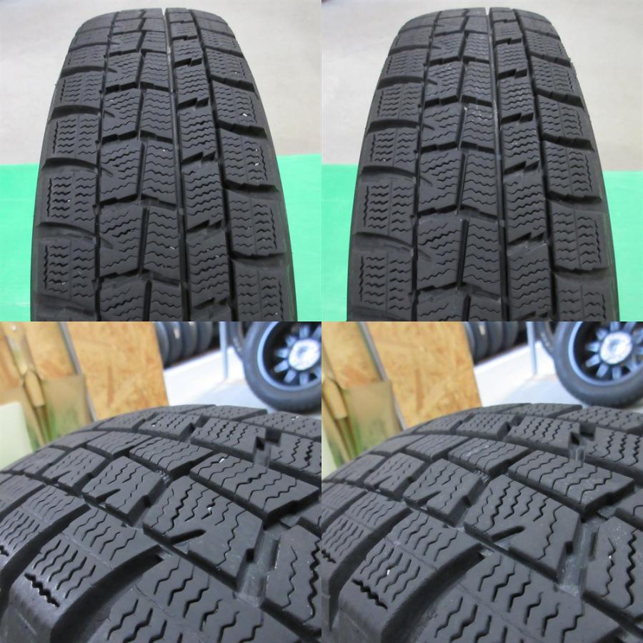 WINTER MAXX ハスラー 165/65R14 スタッドレス 70%-75%山 DUNLOP