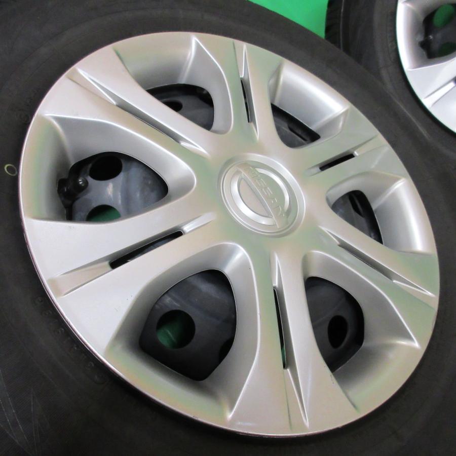 ノート 日産 E12 ノート純正 185/70R14 バリ山スタッドレス 80%-85%山 