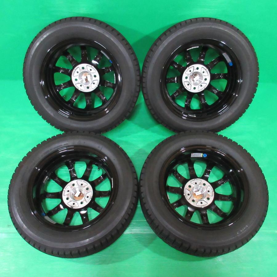 ブリザック VRX2 良品 N-BOX 155/65R14 2023年バリ山スタッドレス 85