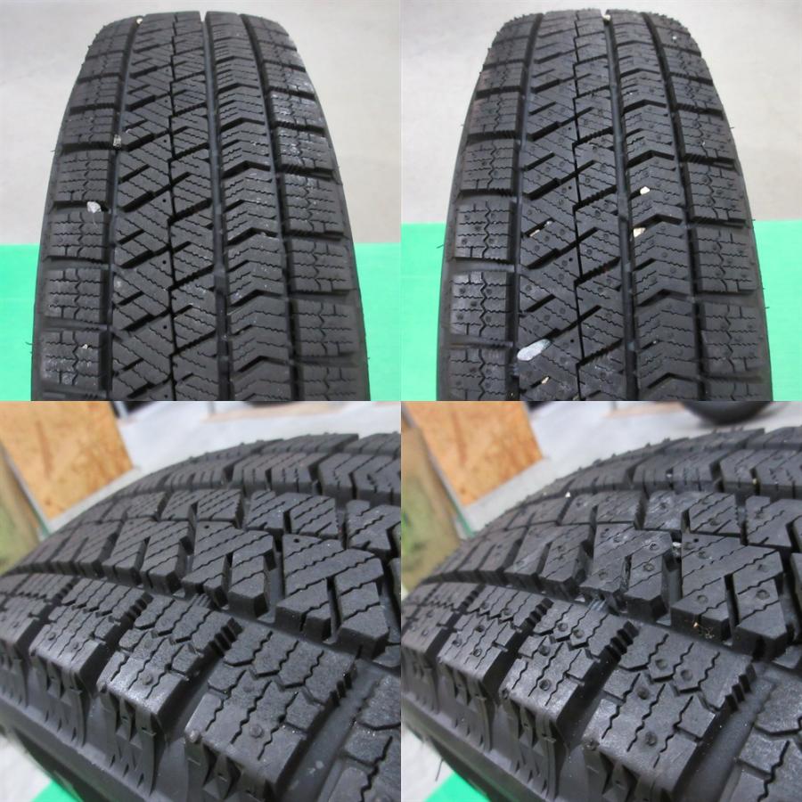 ブリザック VRX2 良品 N-BOX 155/65R14 2023年バリ山スタッドレス 85