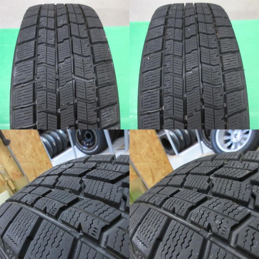 まーきゃぽ　24年製205/60R16スタッドレス4本バリ山 アイスナビ7 アイスナビ 7 ノア 205/60R16 バリ山スタッドレス 80-85%山 GOODYEAR