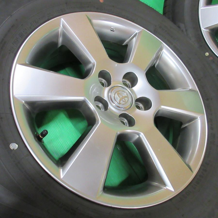 ハリアー - 30系 純然たる 225/65R17 2024年夏タイア 70%-80%山 DUNLOP GRANDTREK PT5 4本 5穴PCD114.3 6.5J +35 RAV4 ヴァンガード 中古新潟