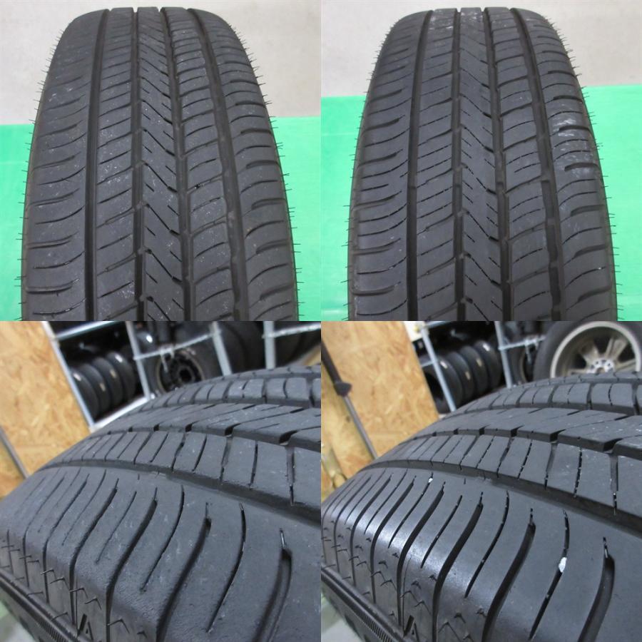 ハリアー - 30系 純然たる 225/65R17 2024年夏タイア 70%-80%山 DUNLOP GRANDTREK PT5 4本 5穴PCD114.3 6.5J +35 RAV4 ヴァンガード 中古新潟