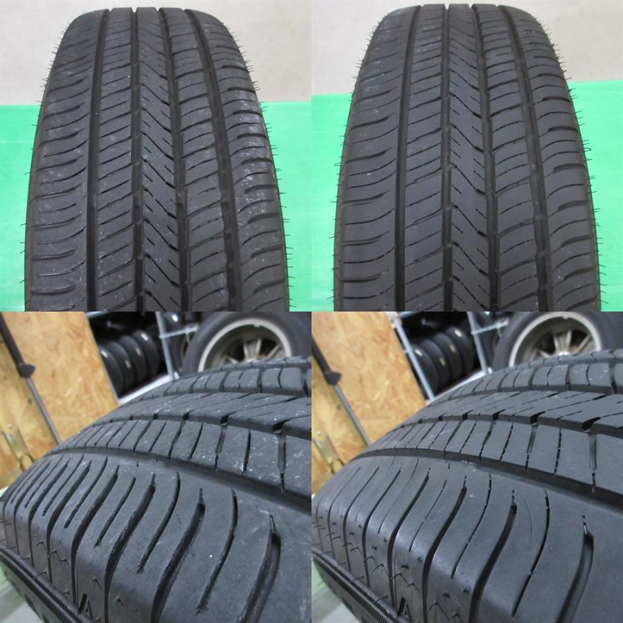 ハリアー - 30系 純然たる 225/65R17 2024年夏タイア 70%-80%山 DUNLOP GRANDTREK PT5 4本 5穴PCD114.3 6.5J +35 RAV4 ヴァンガード 中古新潟