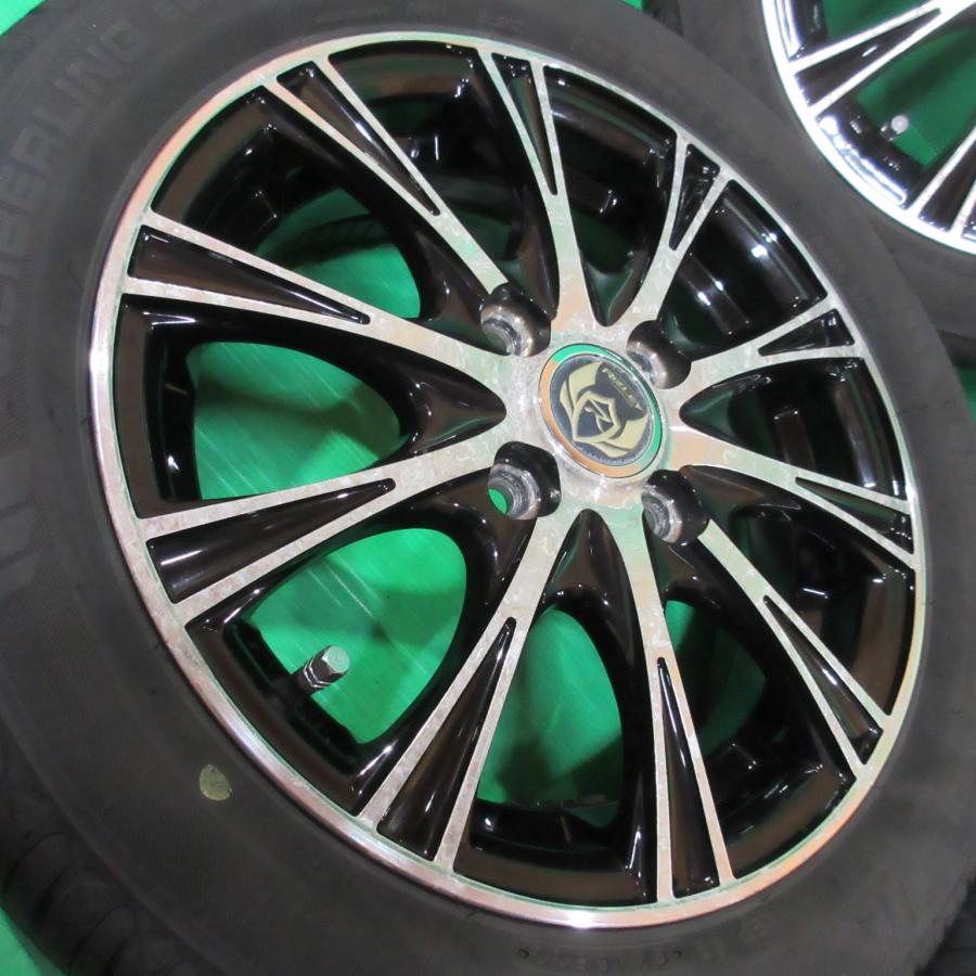 コペン 165/55R14 夏タイヤ 50%-60%山 SEIBERLING SL201 4本 4穴PCD100 +45 ルークス パレット アルト ワゴンR スティングレー 中古新潟の画像