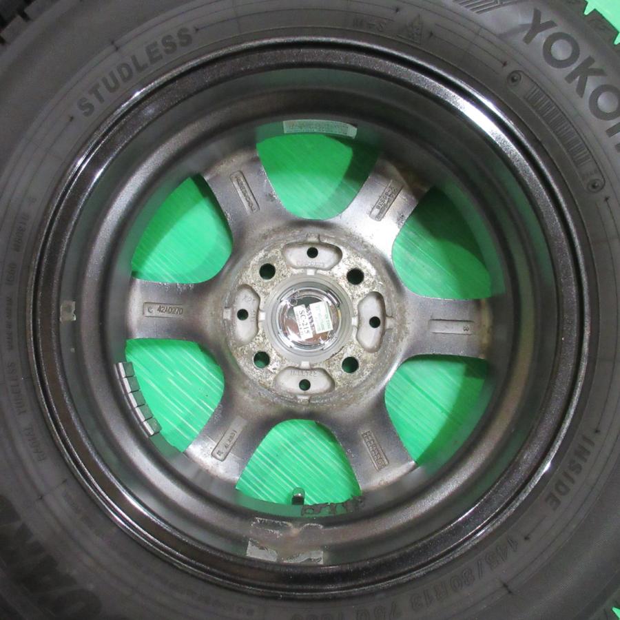 アイスガード 6 N-BOX 145/80R13 2024年バリ山スタッドレス 80-90%山