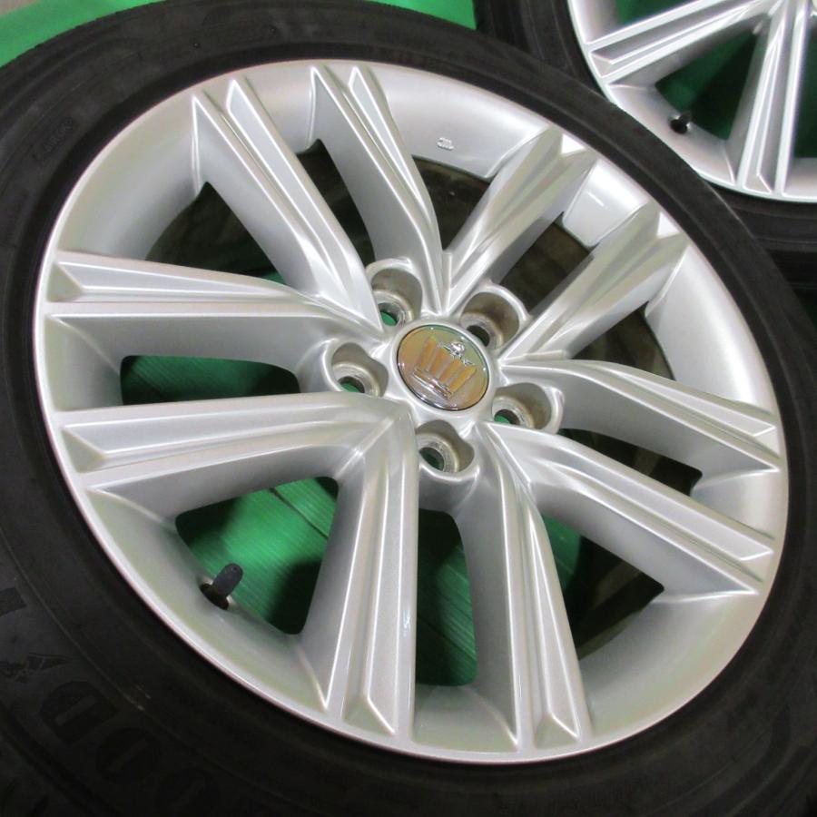 クラウン トヨタ 210系 アスリート純正 215/55R17 夏タイヤ 50%山 